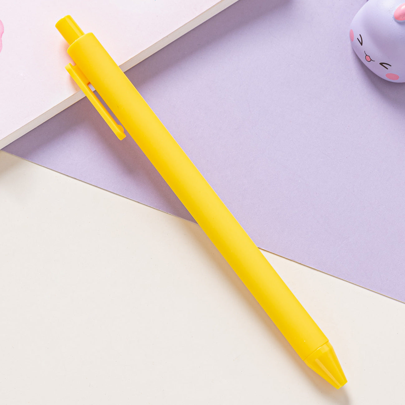 Bolígrafo de macarrón de plástico al por mayor