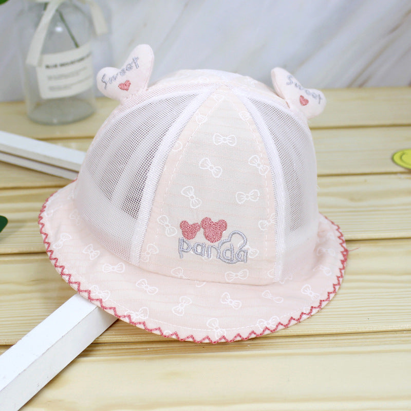 Wholesale Cotton Love Cartoon Baby Basket Hat