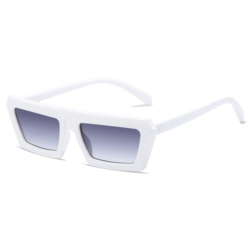 Wholesale Square Small Frame Metal PC Sunglasses