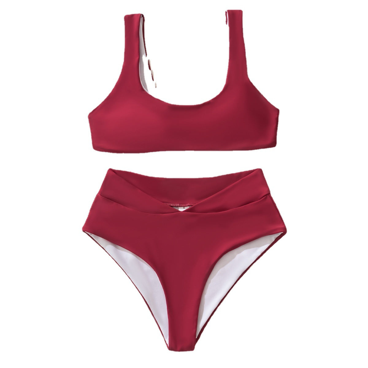 Wholesale Split Bikini Set High Waist Swimwear