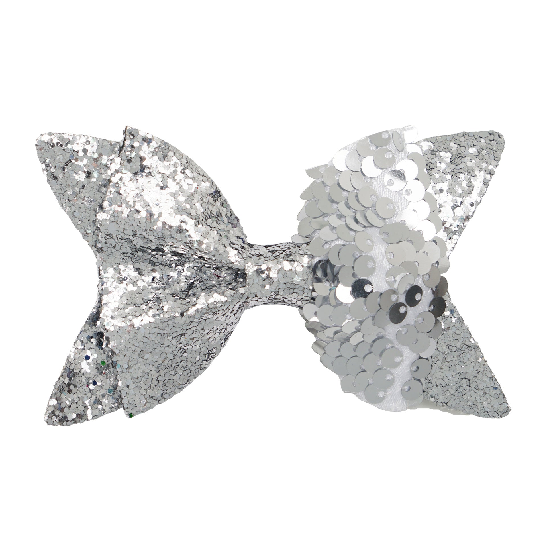 Wholesale Sequin Bow Glitter Hair Clips