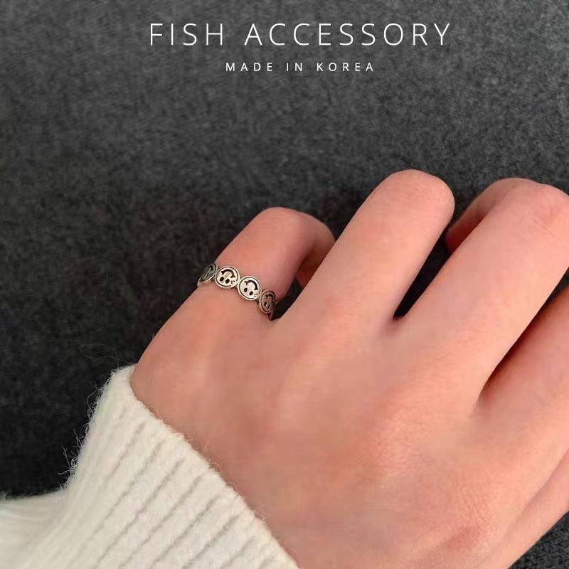 Wholesale Vintage Moonstone Pearl Copper Rings