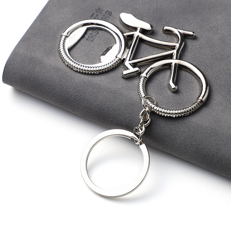 Wholesale Bicycle Bottle Opener Metal Keychains