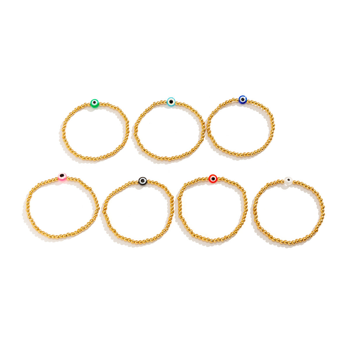 Wholesale Stretch Beaded Plastic Bracelet