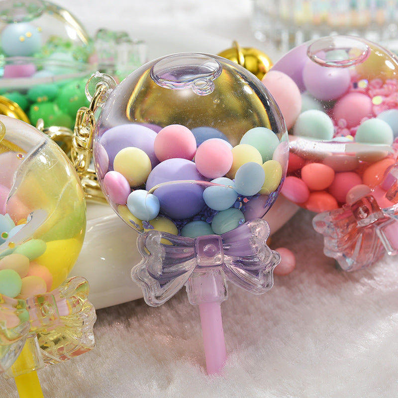 Wholesale Acrylic Oiled Lollipop Creative Key Chain