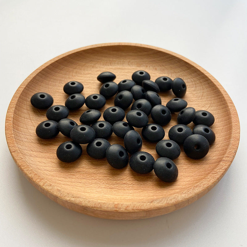 Wholesale 50PCS Small Beads 12MM DIY Abacus Beads Silicone