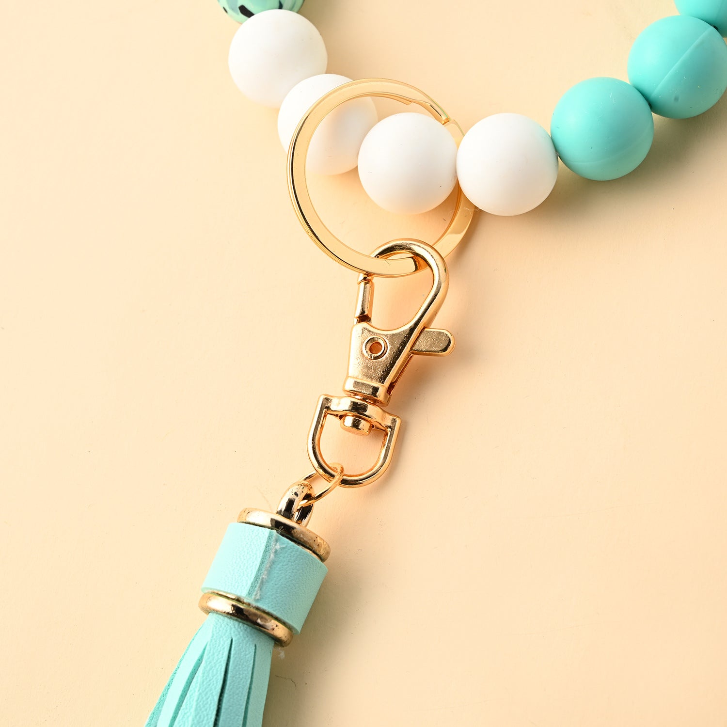 Wholesale Tassel Anti-lost Acrylic Wrist Keychain