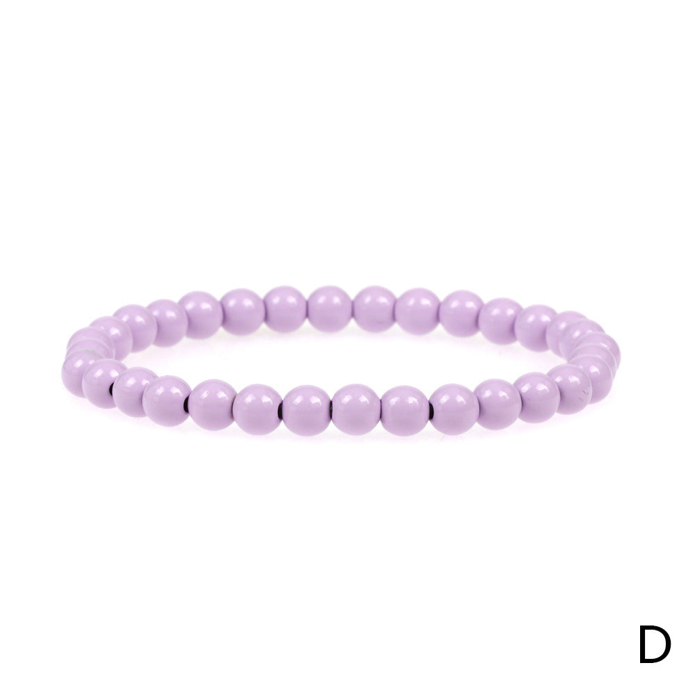 Venta al por mayor Pulsera de cobre pintada con spray de color bohemio