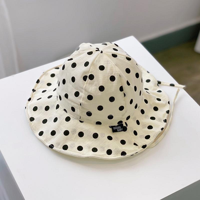 Wholesale Kids Sunshade Big Brim Wool Bucket Hat
