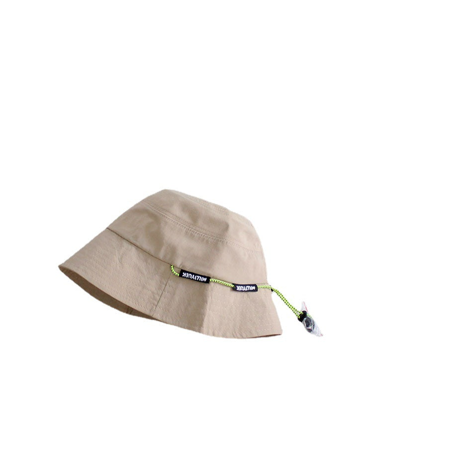 Sombrero de pescador de color puro de poliéster de algodón al por mayor