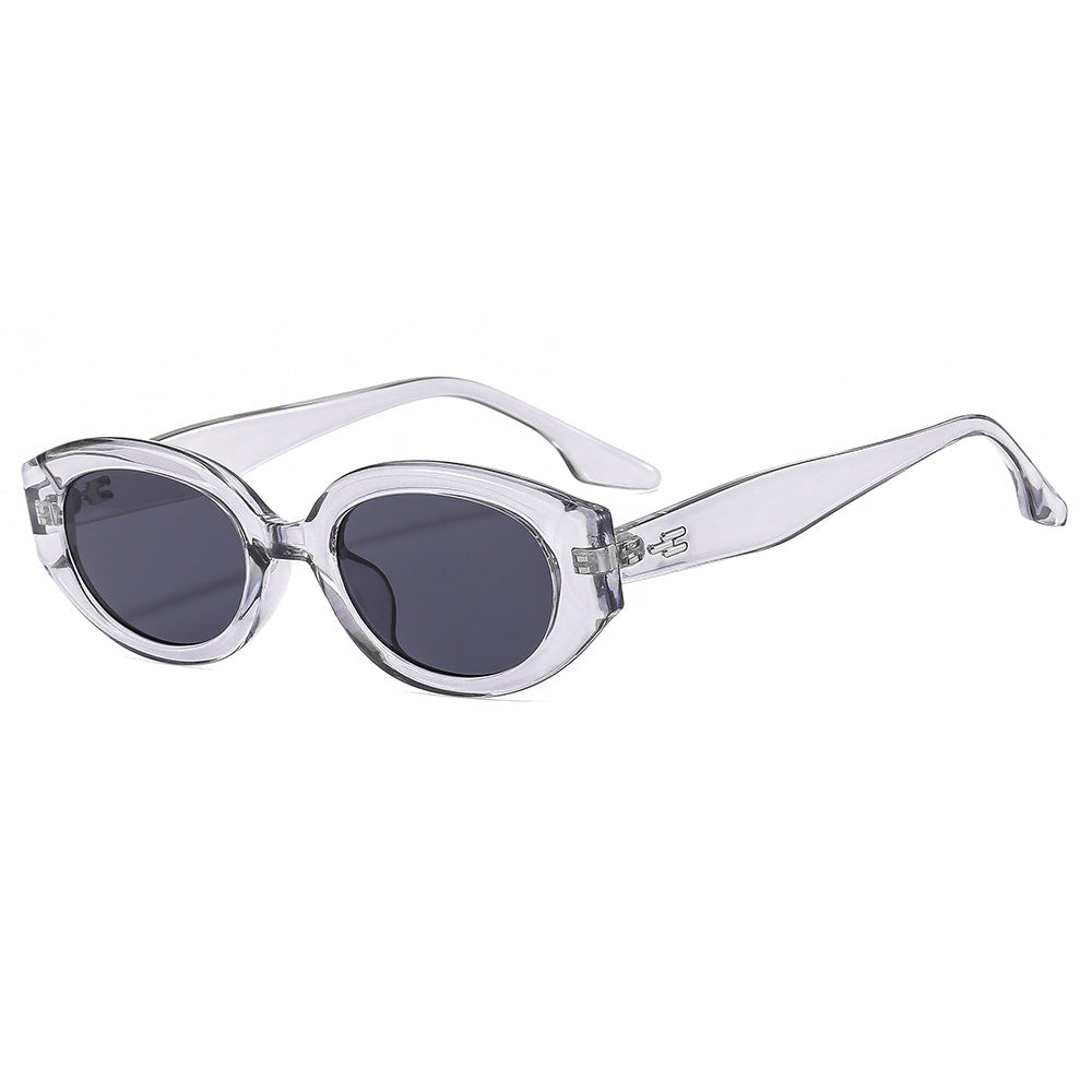 Wholesale Oval Small Frame PC Sunglasses