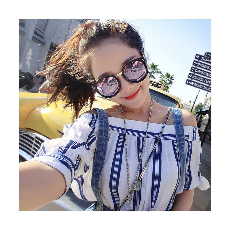 Wholesale Four -color Reflective Laser Mirror PC Sunglasses