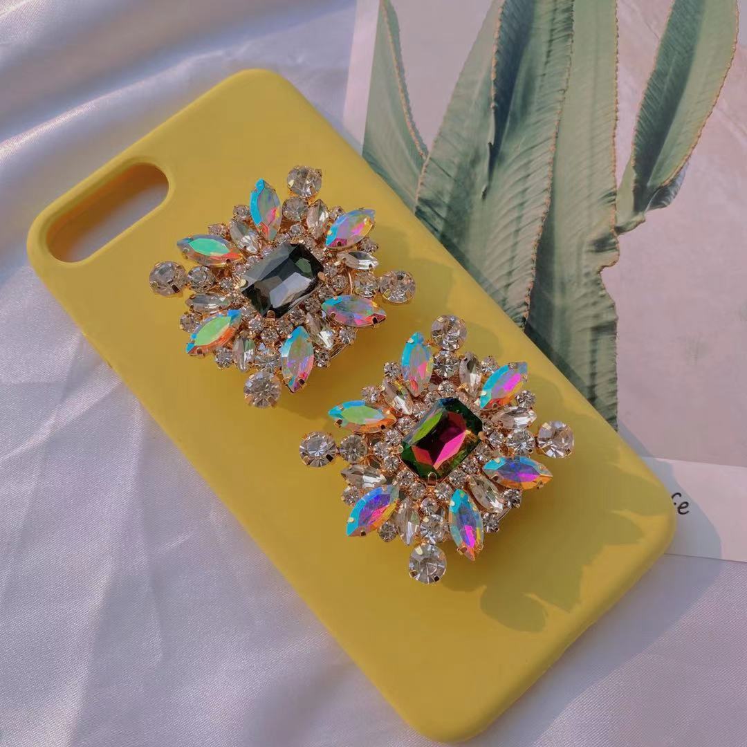 Soporte colorido al por mayor del teléfono móvil de la bolsa de aire del diamante