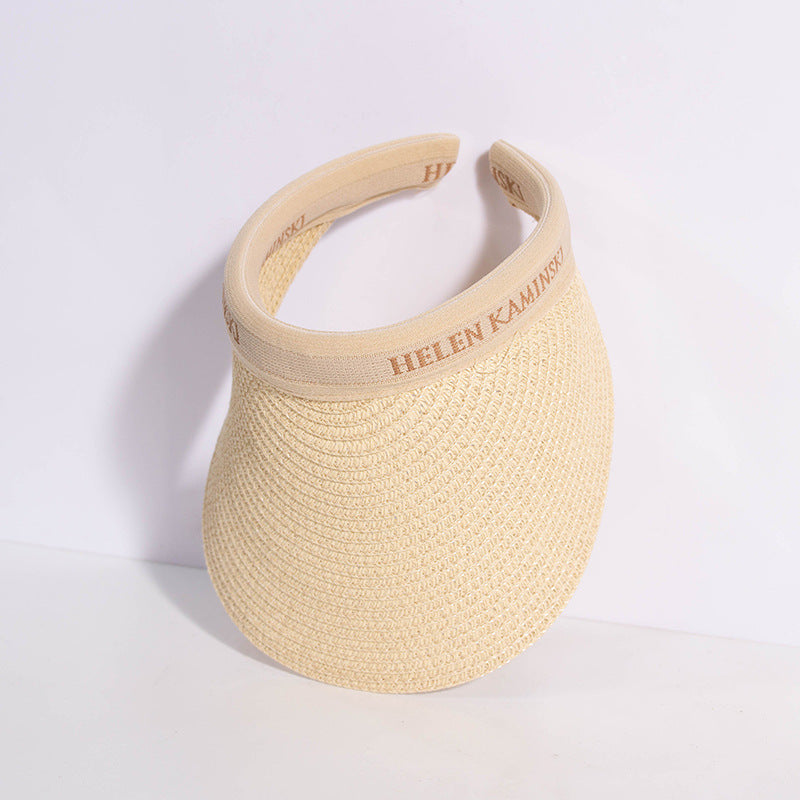 Wholesale Topless Sunscreen Straw Caps