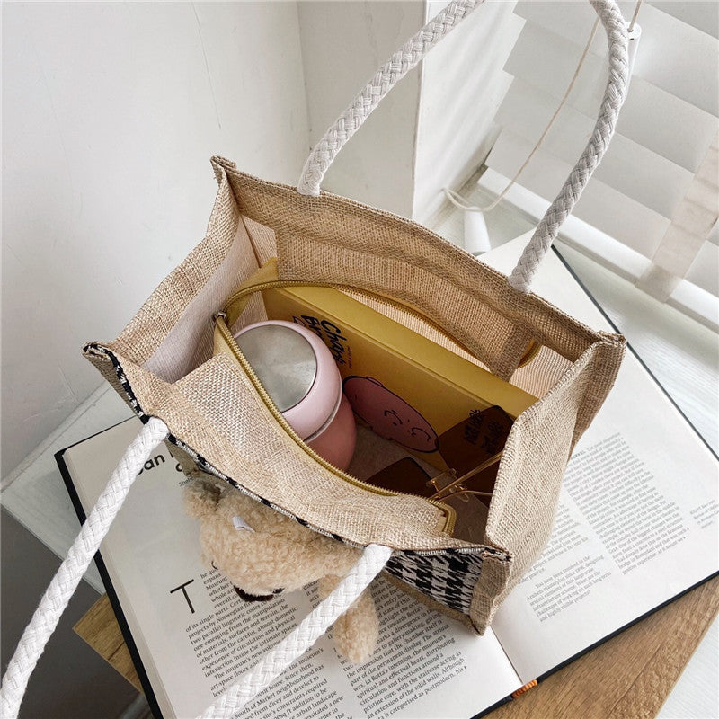 Bolsos de bento impresos en lienzo al por mayor