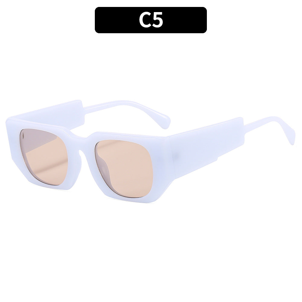 Wholesale Square Frame UV Protection PC Sunglasses