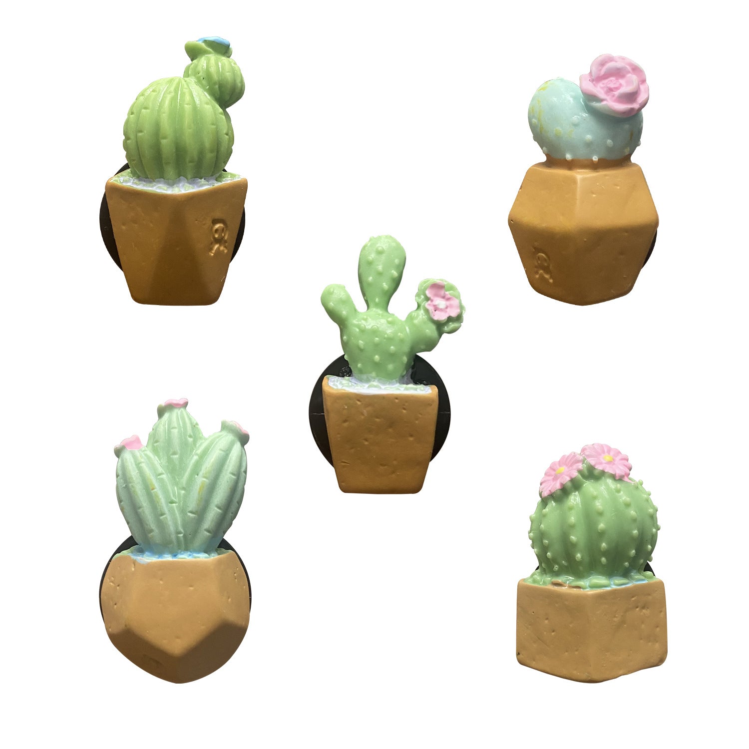 Wholesale Candy Color Small Potted Car Aroma Decoration Clip