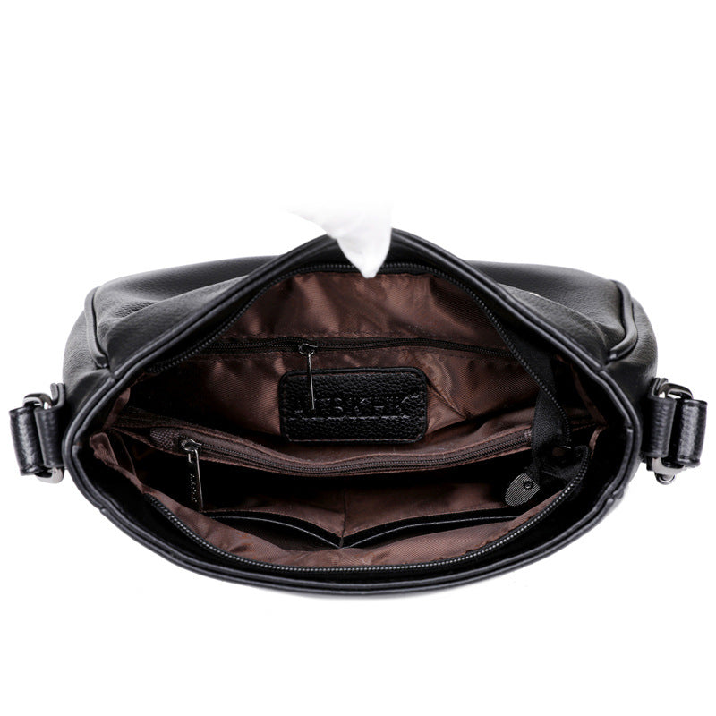 Wholesale PU Shoulder Messenger Bag Soft Leather Women Bag