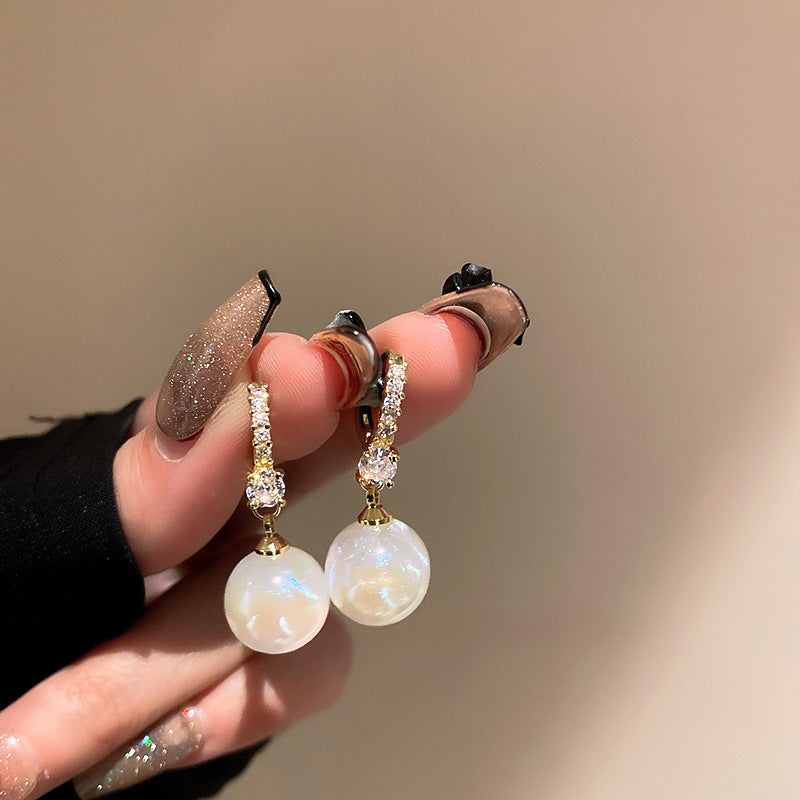 Wholesale Natural Artificial Mermaid Premium Earrings Pearls