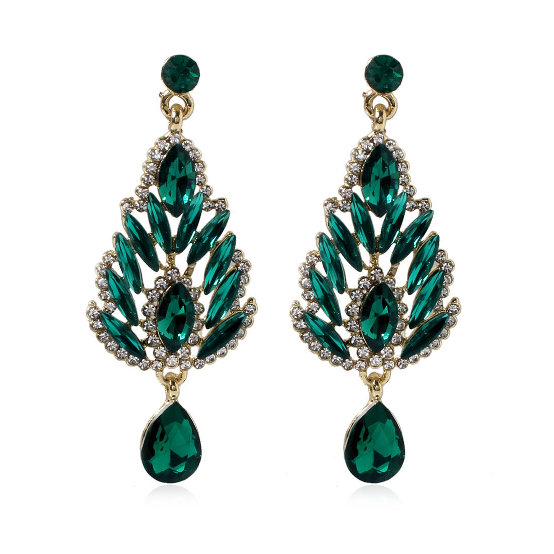 Wholesale Crystal Alloy Earrings