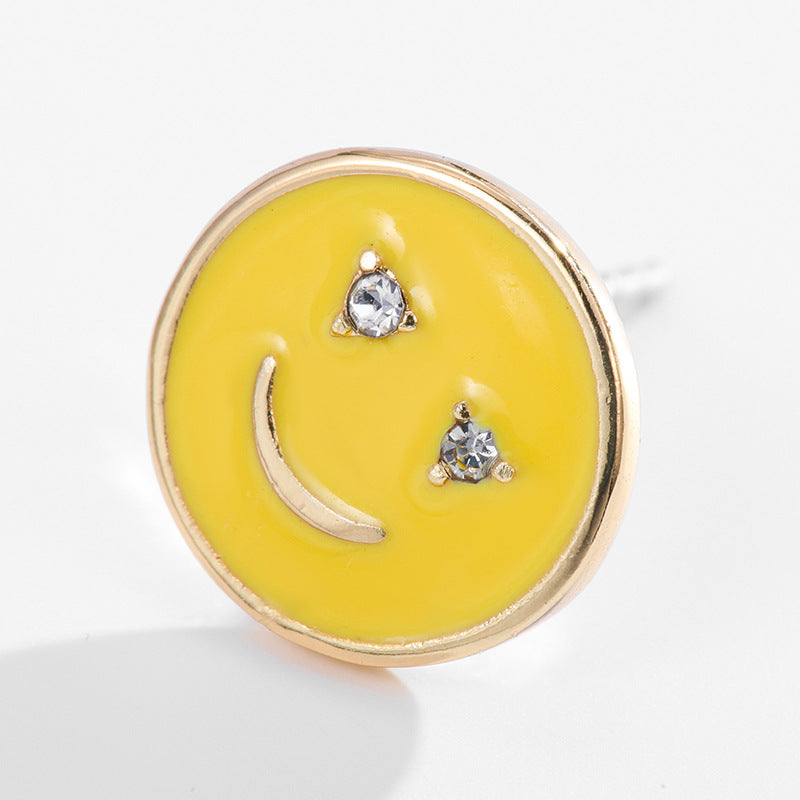 Pendientes De Cobre De Esmalte De Goteo De Aceite al por mayor