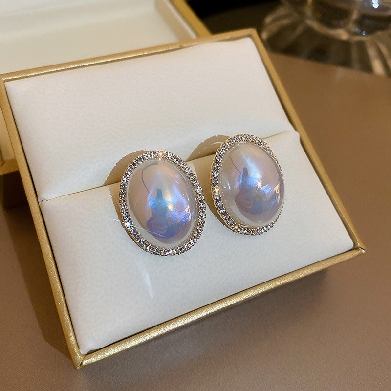 Wholesale Natural Artificial Mermaid Premium Earrings Pearls