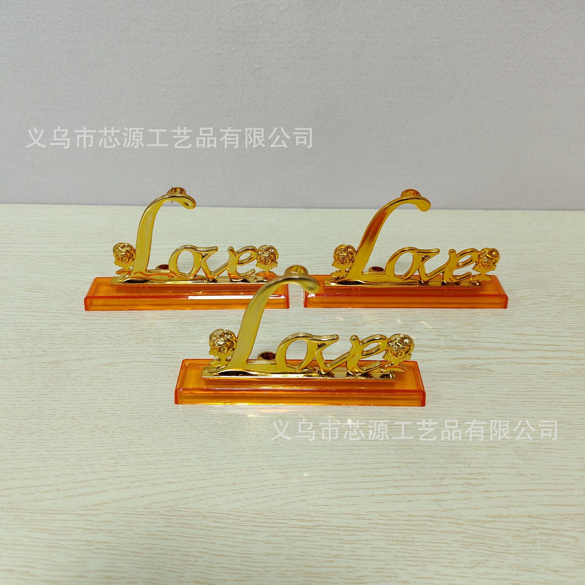 Wholesale of 10pcs Valentine's Day Glow Gold Foil Rose Gift Box