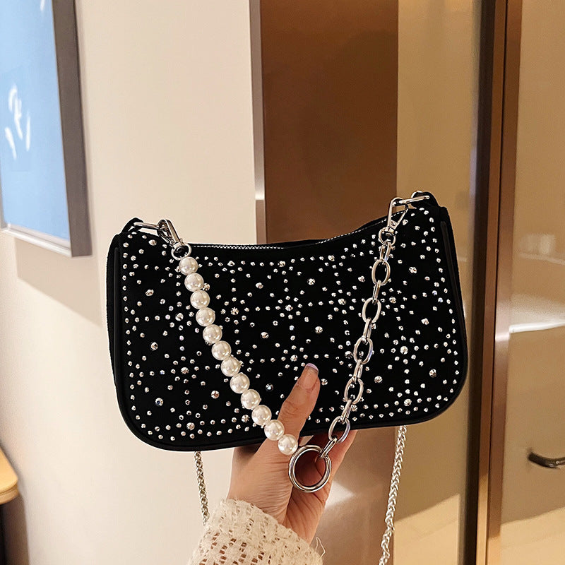 Bolso de hombro casual de Diamond de Diamante Bright Diamond