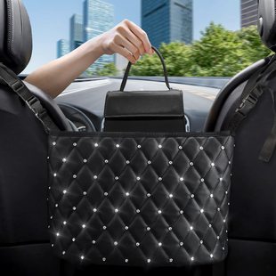 Wholesale Car Hanging Cross Tissue Box With Diamonds