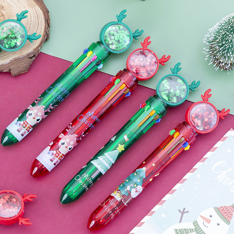 Wholesale Plastic Christmas Decoration Gel Pens