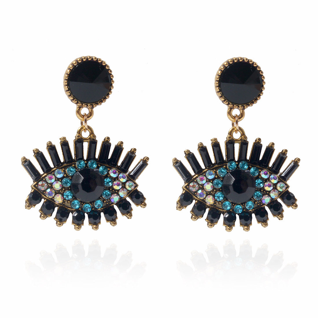 Pendientes De Aleación De Ojo De Diablo al por mayor