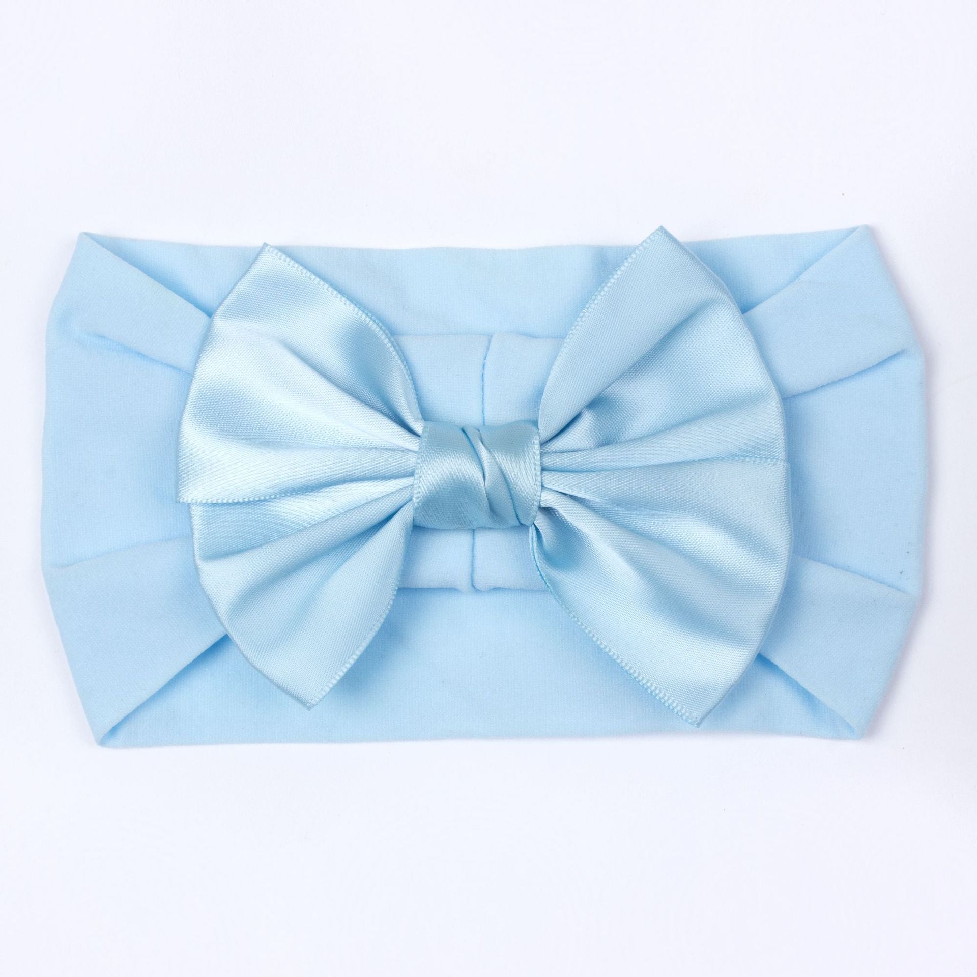 Wholesale Kids Wide Ribbon Bowknot Cloth Headband