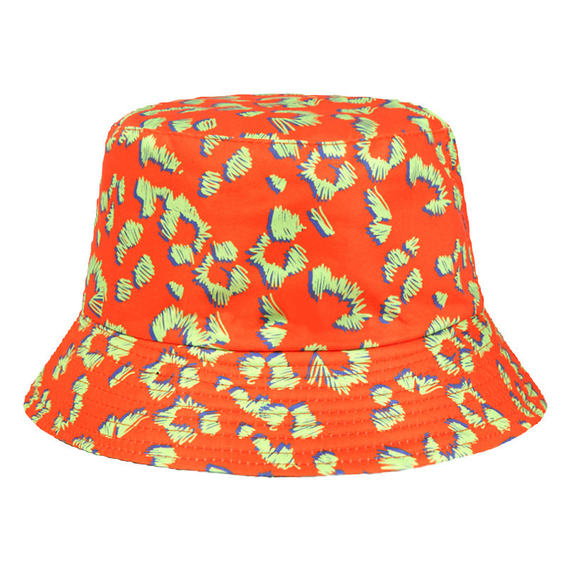 Venta al por mayor Sombrero de cubo reversible de diente de león de poliéster