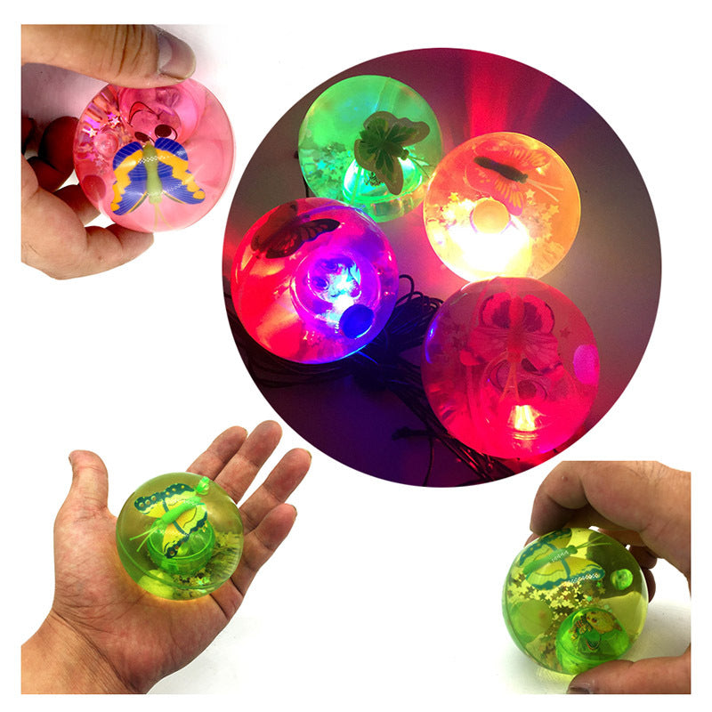 Wholesale Glitter Plastic Jumping Ball