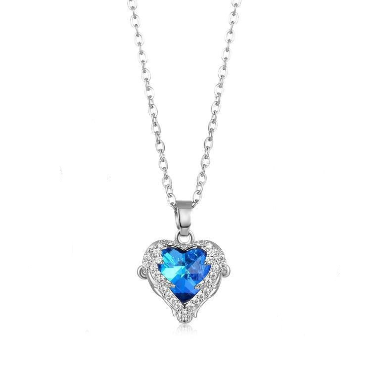 Wholesale Heart of the Ocean Symphony Gem Copper Necklaces