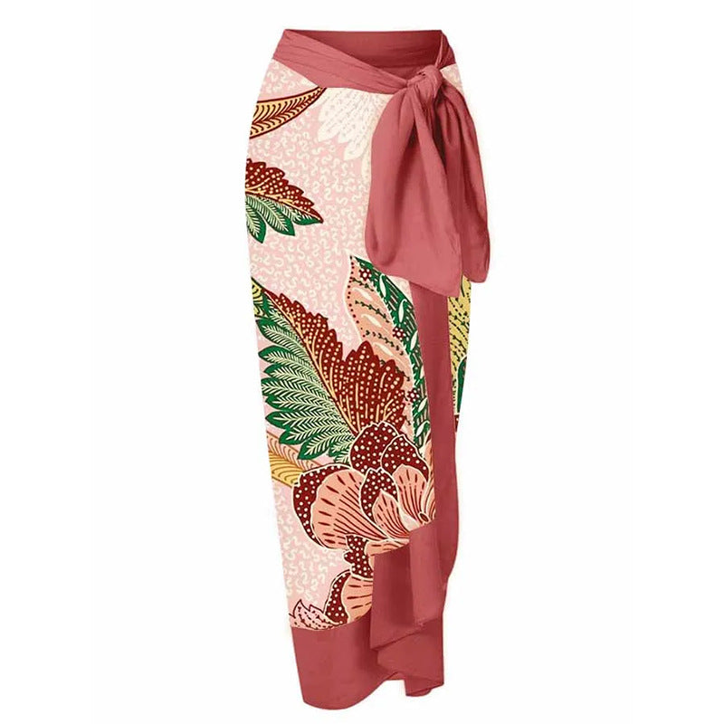 Wholesale Vintage Ruffle Polyester Swimwear