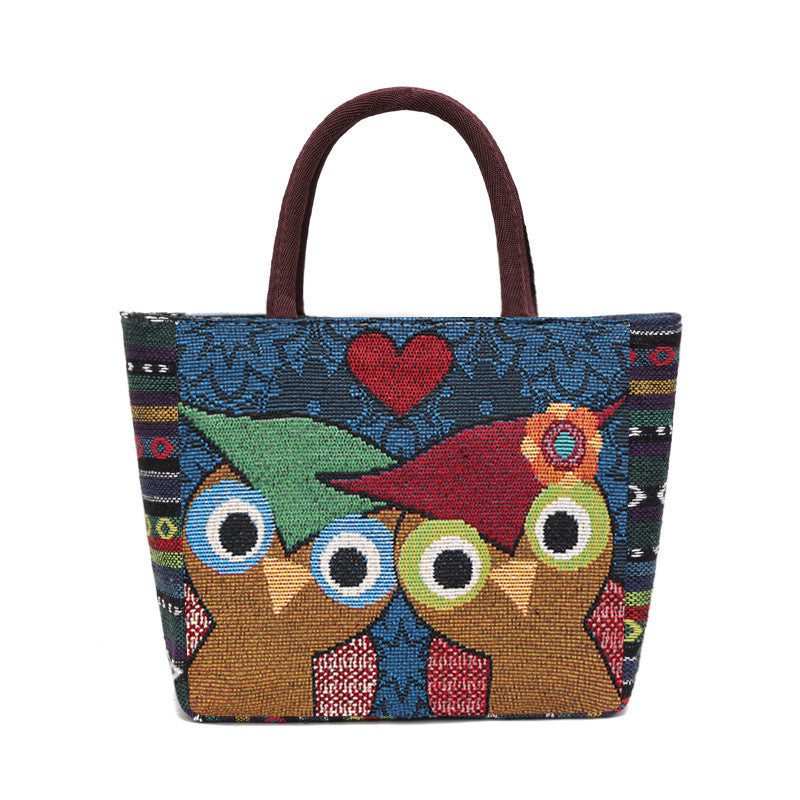 Wholesale Cotton and Linen Canvas Zipper Bag Small Cloth Bag