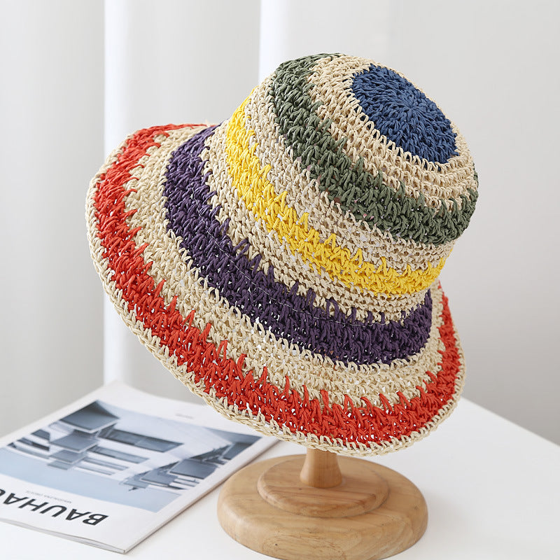 Sombreros de color delgado de verano al por mayor