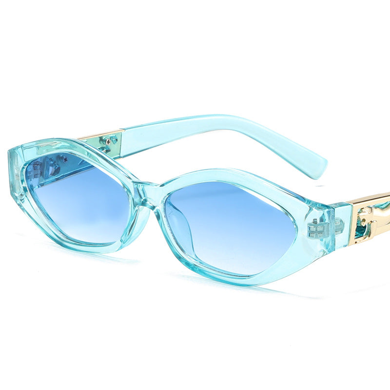 Wholesale PC Angled Cat Eye Sunglasses