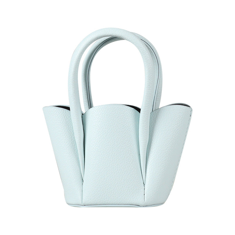 La bolsa de mensajero al por mayor del pétalo de la flor del nuevo estilo de la PU