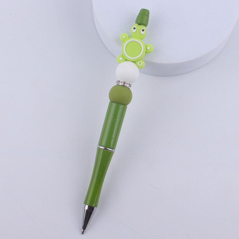 Wholesale Cartoon Animal Silicone Handmade Beadable Pens