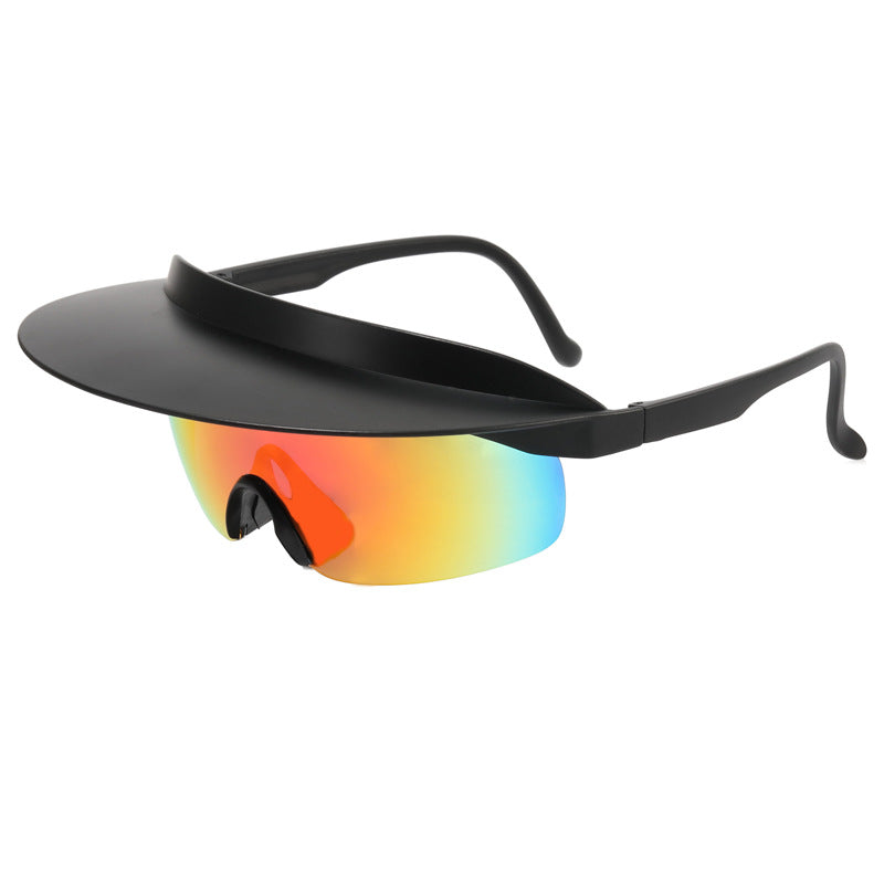 Wholesale PC Big Frame Cycling Hat Brim Sunglasses