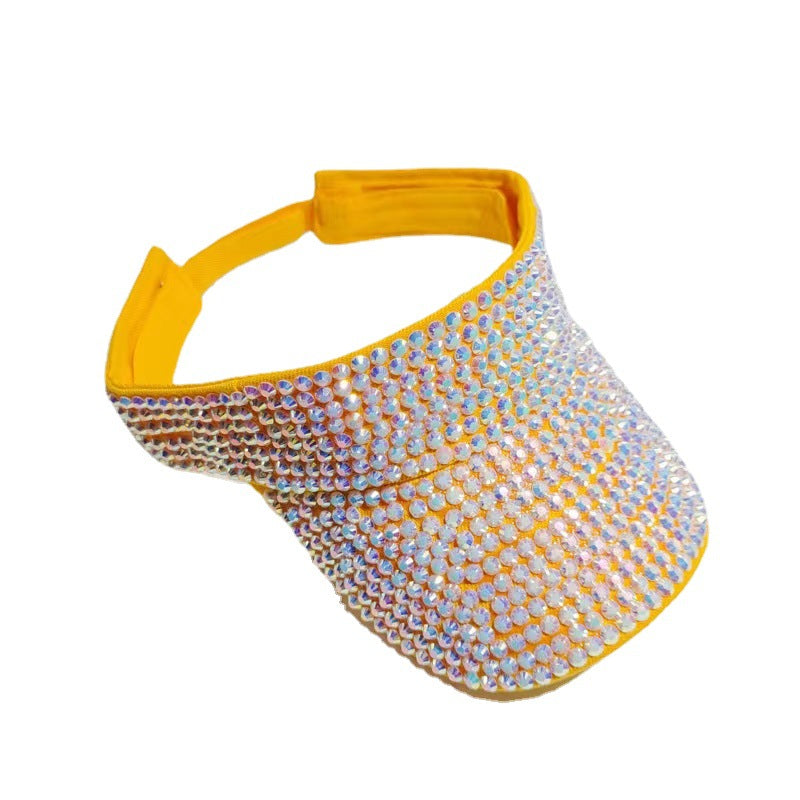 Sombrero vacío de diamantes de lona al por mayor