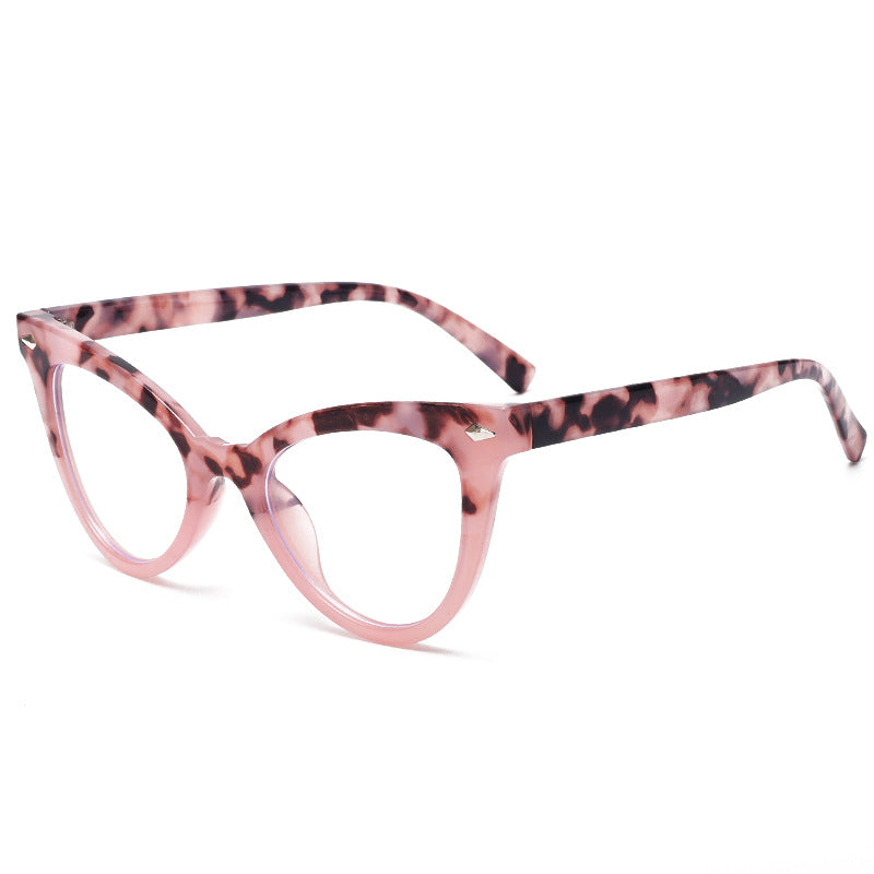 Venta al por mayor Triangle Cat's Eye PC Gafas de sol para hombres y mujeres
