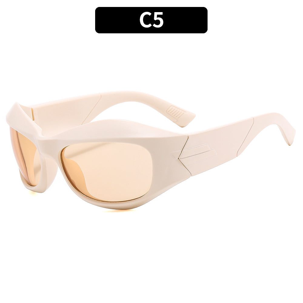Wholesale PC Futuristic Hip Hop Babes Sunglasses