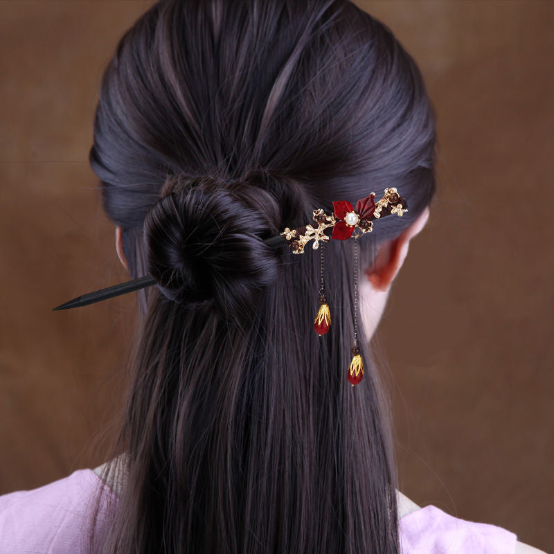 Wholesale Chinese Style Wooden Hairpins