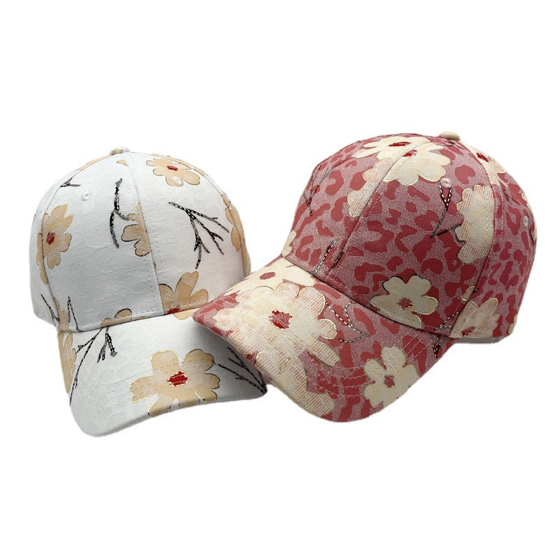 Gorra De Béisbol De Flores De Algodón al por mayor