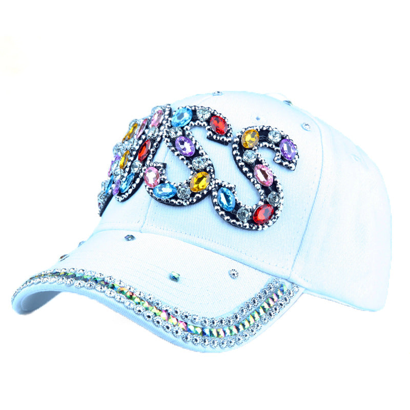 Capilla de béisbol de diamantes de letra de algodón al por mayor