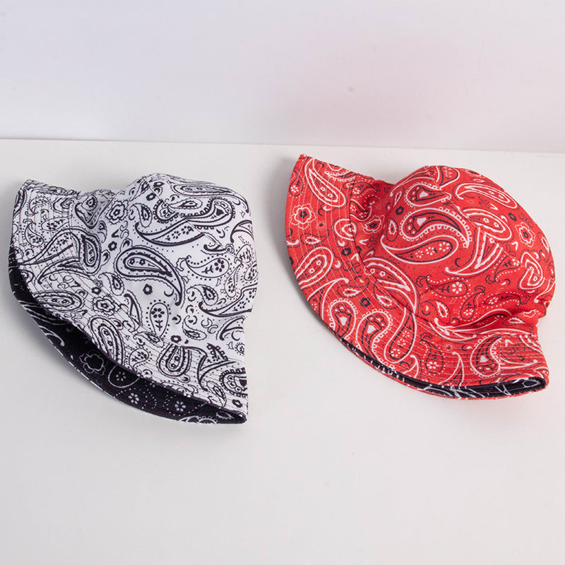 Wholesale Cashew Flower Polyester Bucket Hat