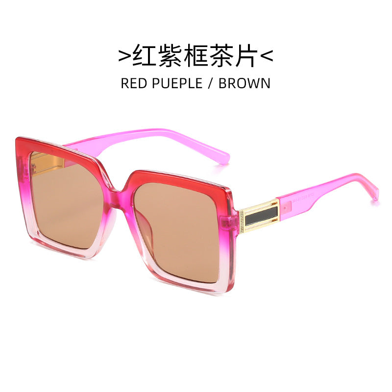 Venta al por mayor Gafas de sol con montura cuadrada grande para PC